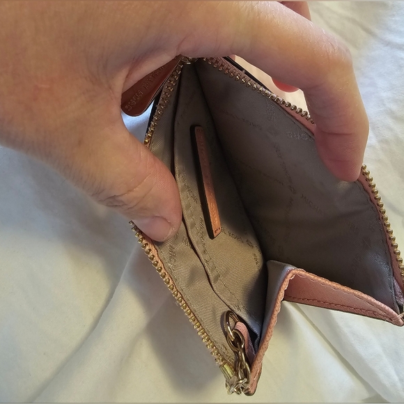 Michael Kors Pink Card Holder - Picture 4 of 4